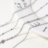 Picture of 304 Stainless Steel Link Chain For Handmade DIY Jewelry Making Findings Silver Tone 1 Roll (Approx 3 M/Roll)