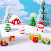 Picture of Resin Cute Micro Landscape Miniature Home Decoration Multicolor Christmas