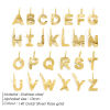 Picture of 304 Stainless Steel Charms Stripe 10mm Dia.