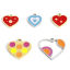 Picture of 316 Stainless Steel Valentine's Day Charms Enamel