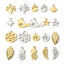 Imagen de 304 Acero Inoxidable Colgantes Charms 5 Unidades