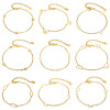 Picture of 304 Stainless Steel Link Cable Chain Bracelets Gold Plated Tassel