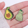 Picture of Cute Pin Brooches Cat Animal Fruit Multicolor Enamel