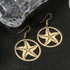 Picture of Iron Based Alloy Filigree Stamping Pendants Multicolor Hollow
