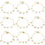 Picture of 304 Stainless Steel Link Cable Chain Bracelets Gold Plated With Lobster Claw Clasp And Extender Chain 18cm(7 1/8") long