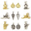 Immagine di 1 Pz Ottone Charms Vero Oro Placcato