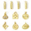 Bild von 1 Stück Messing Charms 18K Echtgold plattiert