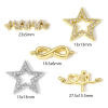 Picture of Brass Connectors Charms Pendants Real Gold Plated