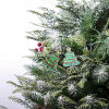 Imagen de 10 Unidades Madera Navidad Colgantes Multicolor