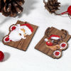 Imagen de 10 Unidades Madera Navidad Colgantes Multicolor