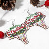Imagen de 10 Unidades Madera Navidad Colgantes Multicolor