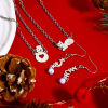 Picture of 304 Stainless Steel Connectors Charms Pendants Silver Tone