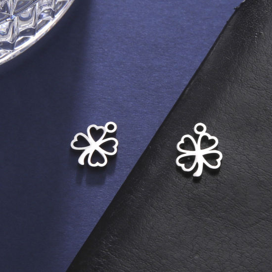 Immagine di 5 Pz 304 Acciaio Inossidabile Charms Filigrana