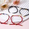 Picture of Polyamide Nylon Semi-finished Adjustable Slider/ Slide Bolo Bracelets For DIY Handmade Jewelry Making Accessories Findings Multicolor 21.5cm(8 4/8") long