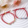 Picture of Polyamide Nylon Semi-finished Adjustable Slider/ Slide Bolo Bracelets For DIY Handmade Jewelry Making Accessories Findings Multicolor 21.5cm(8 4/8") long