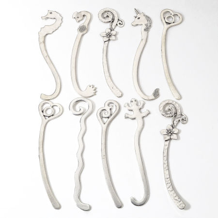 Zinc Based Alloy Bookmark Animal Antique Silver Color