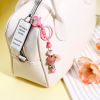 Picture of Zinc Based Alloy Beadable Keychain & Keyring Bars Blanks DIY Craft Accessories Multicolor Lobster Clasp Painted 15.5cm 
