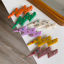 Immagine di 1 Pz Acrilato Fermagli per Capelli in Alligatore Multicolore Lampo Multicolore Strass