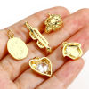 Picture of Brass Charms 18K Real Gold Plated