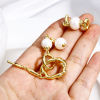 Picture of Pearl & Brass Charms 18K Real Gold Plated