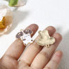 Image de 10 Pcs Breloques en Alliage de Zinc Doré Multicolore Chien Émail 28mm x 25mm