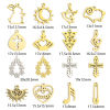 Picture of 316L Stainless Steel Stylish Charms Multicolor Cross Hollow