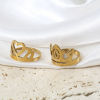 Picture of 304 Stainless Steel Unadjustable Rings Gold Plated Crown
