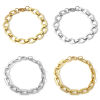 Picture of 304 Stainless Steel Link Cable Chain Bracelets With Lobster Claw Clasp 19cm(7 4/8") long