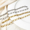 Picture of 304 Stainless Steel Link Cable Chain Bracelets With Lobster Claw Clasp 19cm(7 4/8") long