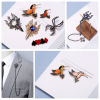 Picture of Retro Pin Brooches Cross Dragon Multicolor