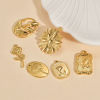 Picture of 304 Stainless Steel Retro Charms Gold Plated