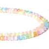 Picture of (Grade A) Cat's Eye Glass ( Natural ) Loose Beads For DIY Jewelry Making Round Multicolor About 7mm Dia.