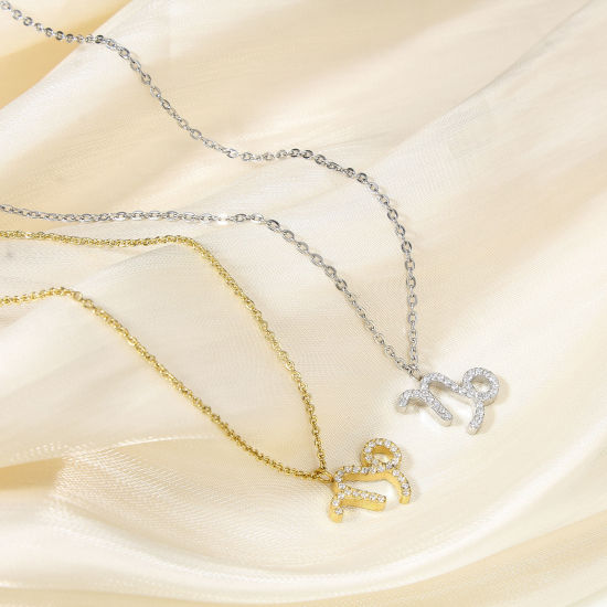 Изображение 1 ШТ Экологически чистое вакуумное покрытие 304 Нержавеющая Сталь Подвески Матовое Серебро Бижутерия усыпанная мелким фианит Прозрачный Искусственный Циркон