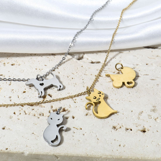 Immagine di 1 Pz 304 Acciaio Inossidabile Charms Lucidatura a Specchio