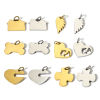 Picture of 304 Stainless Steel Charms Mirror Polishing