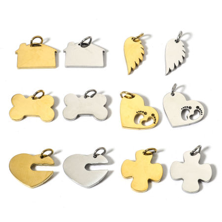 304 Stainless Steel Charms Mirror Polishing