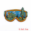 Picture of Polyester Travel Iron On Patches Appliques (With Glue Back) DIY Sewing Craft Clothing Decoration Multicolor
