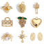 Picture of Brass Charms 18K Real Gold Plated