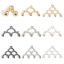 Picture of Brass Chandelier Connectors Arched Real Gold Plated