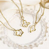 Picture of 316 Stainless Steel Stylish Charms Gold Plated Bee Animal Butterfly