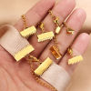 Imagen de 5 Unidades 304 Acero Inoxidable Extremos Crimp Tapas Con Broche de Langosta y Extensor Cadena 5cm x