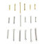 Picture of 10 PCs Vacuum Plating 304 Stainless Steel Connectors Charms Pendants Sticks