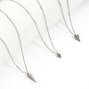 Bild von 10 Stück 304 Edelstahl Charms Kegel Silberfarbe