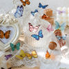 Picture of ( 40 PCs/Set) PET Insect DIY Scrapbook Deco Stickers Multicolor Butterfly Animal