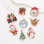 Picture of Zinc Based Alloy Christmas Pendants Multicolor