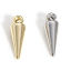 Picture of Brass Charms Real Gold Plated Cone 3D 15mm x 5mm