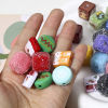 Picture of Acrylic Beads For DIY Jewelry Making At Random Mixed Color Christmas Santa Claus Christmas Snowman