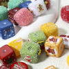 Picture of Acrylic Beads For DIY Jewelry Making At Random Mixed Color Christmas Santa Claus Christmas Snowman
