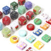 Picture of Acrylic Beads For DIY Jewelry Making At Random Mixed Color Christmas Santa Claus Christmas Snowman