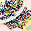 Picture of Resin Religious Spacer Beads For DIY Jewelry Making Round At Random Mixed Color Eye Pattern